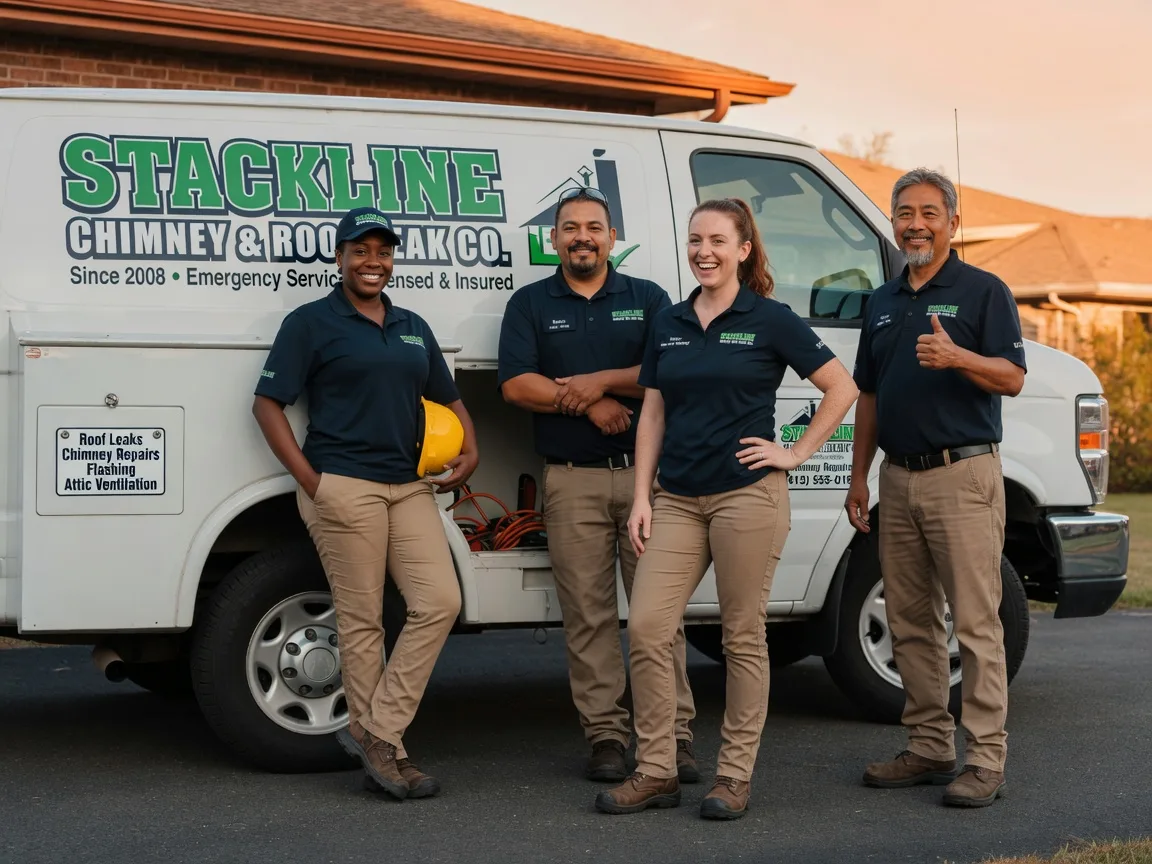Chimney flashing repair company in Port Washington, WI